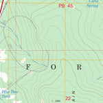 US Forest Service - Topo Chrysotile, AZ FSTopo Legacy digital map