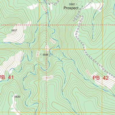 US Forest Service - Topo Chrysotile, AZ FSTopo Legacy digital map