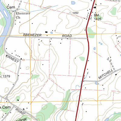 US Forest Service - Topo Chuckey, TN FSTopo Legacy digital map