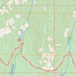 US Forest Service - Topo Chucksney Mountain, OR FSTopo Legacy digital map