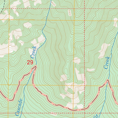 US Forest Service - Topo Chucksney Mountain, OR FSTopo Legacy digital map