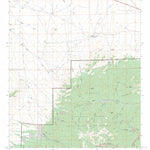 US Forest Service - Topo Church Mountain, NM FSTopo Legacy digital map