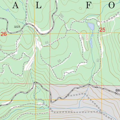 US Forest Service - Topo Churchill Mountain, WA FSTopo Legacy digital map