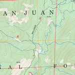 US Forest Service - Topo Cimarrona Peak, CO FSTopo Legacy digital map