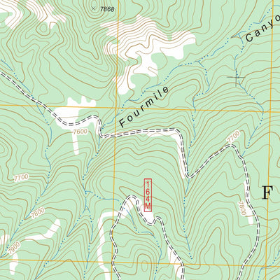 US Forest Service - Topo Ciniza, NM FSTopo Legacy digital map