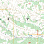 US Forest Service - Topo Cinnamon Creek, ND FSTopo Legacy digital map