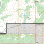 US Forest Service - Topo Cinnamon Peak, MT FSTopo Legacy digital map