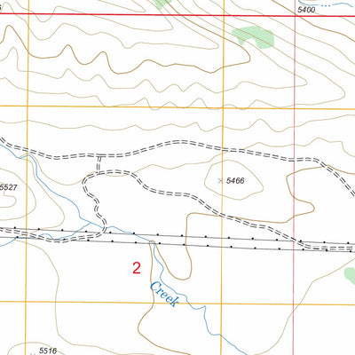 US Forest Service - Topo Cinnamon Spring, MT FSTopo Legacy digital map