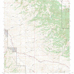 US Forest Service - Topo Circle Mesa, NM FSTopo Legacy digital map