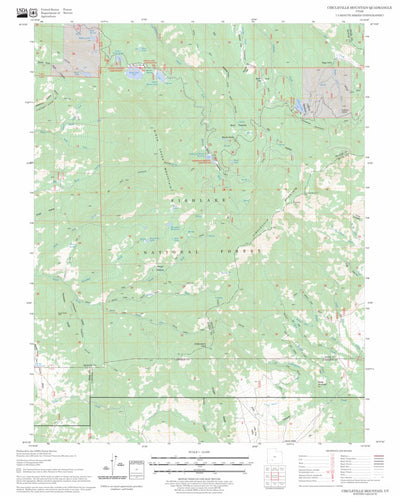 US Forest Service - Topo Circleville Mountain, UT FSTopo Legacy digital map