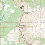 US Forest Service - Topo Circus Peak, MT FSTopo Legacy digital map
