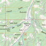 US Forest Service - Topo Cirque Lake, MT FSTopo Legacy digital map