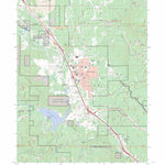 US Forest Service - Topo City of Mount Shasta, CA FSTopo Legacy digital map