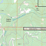US Forest Service - Topo City of Mount Shasta, CA FSTopo Legacy digital map