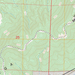 US Forest Service - Topo Clairmont Springs, AL FSTopo Legacy digital map