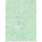US Forest Service - Topo Clam Lake SE, WI FSTopo Legacy digital map