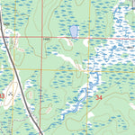 US Forest Service - Topo Clam Lake SE, WI FSTopo Legacy digital map