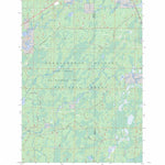 US Forest Service - Topo Clam Lake SW, WI FSTopo Legacy digital map