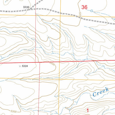 US Forest Service - Topo Clanton Draw, NM FSTopo Legacy digital map
