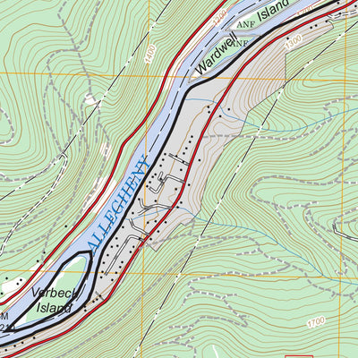 US Forest Service - Topo Clarendon, PA FSTopo Legacy digital map