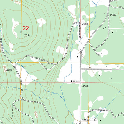 US Forest Service - Topo Clark Fork, ID FSTopo Legacy digital map