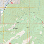 US Forest Service - Topo Clark Fork, ID FSTopo Legacy digital map