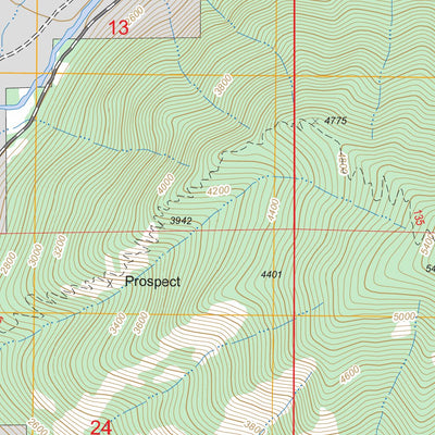 US Forest Service - Topo Clark Fork, ID FSTopo Legacy digital map