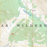 US Forest Service - Topo Clark Mountain, WA FSTopo Legacy digital map