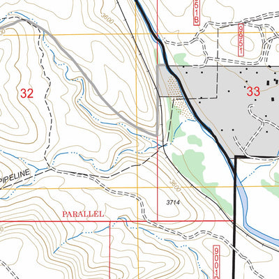 US Forest Service - Topo Clarkdale, AZ FSTopo Legacy digital map