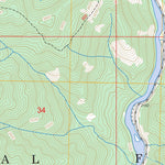 US Forest Service - Topo Clarke Mountain, ID FSTopo Legacy digital map