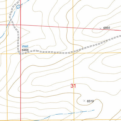 US Forest Service - Topo Claunch, NM FSTopo Legacy digital map