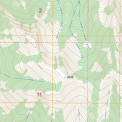 US Forest Service - Topo Clause Peak, WY FSTopo Legacy digital map