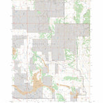 US Forest Service - Topo Clay Spur, WY FSTopo Legacy digital map