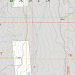 US Forest Service - Topo Clay Spur, WY FSTopo Legacy digital map
