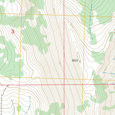 US Forest Service - Topo Clayton, ID FSTopo Legacy digital map