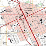 US Forest Service - Topo Clayton, NM FSTopo Legacy digital map