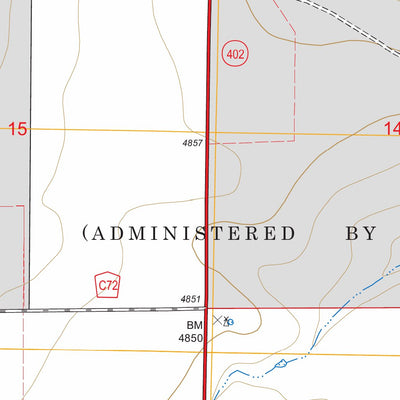 US Forest Service - Topo Clayton SW, NM FSTopo Legacy digital map