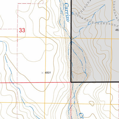 US Forest Service - Topo Clayton SW, NM FSTopo Legacy digital map