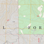 US Forest Service - Topo Cle Elum Lake, WA FSTopo Legacy digital map