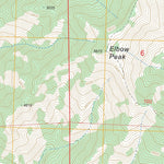 US Forest Service - Topo Cle Elum Lake, WA FSTopo Legacy digital map