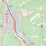 US Forest Service - Topo Clear Creek, CA FSTopo Legacy digital map