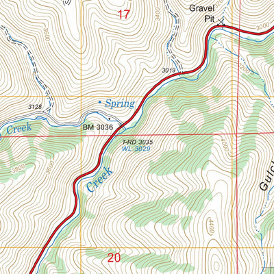 US Forest Service - Topo Clear Lake Ridge, OR FSTopo Legacy digital map
