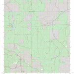 US Forest Service - Topo Clear Springs, MS FSTopo Legacy digital map