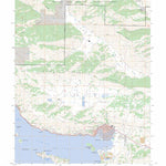 US Forest Service - Topo Clearlake Oaks, CA FSTopo Legacy digital map