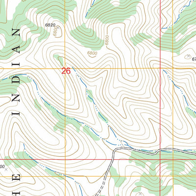 US Forest Service - Topo Clements Ranch, NM FSTopo Legacy digital map