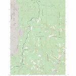 US Forest Service - Topo Cleveland Mountain, MT FSTopo Legacy digital map