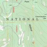 US Forest Service - Topo Cleveland Mountain, MT FSTopo Legacy digital map