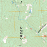 US Forest Service - Topo Cleveland Mountain, MT FSTopo Legacy digital map