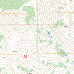 US Forest Service - Topo Clevenger Butte, OR FSTopo Legacy digital map