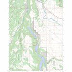 US Forest Service - Topo Cliff Lake, MT FSTopo Legacy digital map